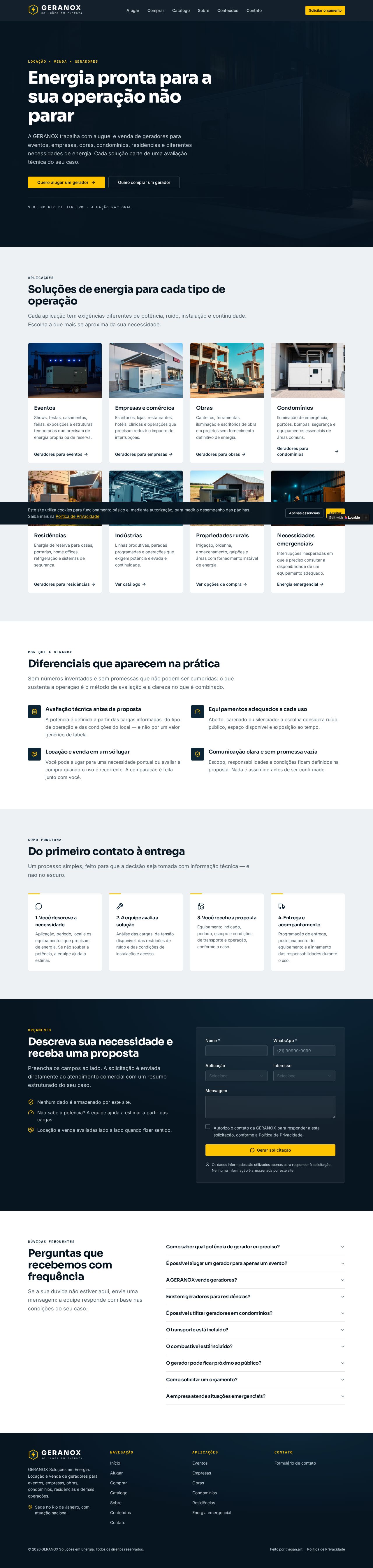 GERANOX — Soluções em Energia — full page