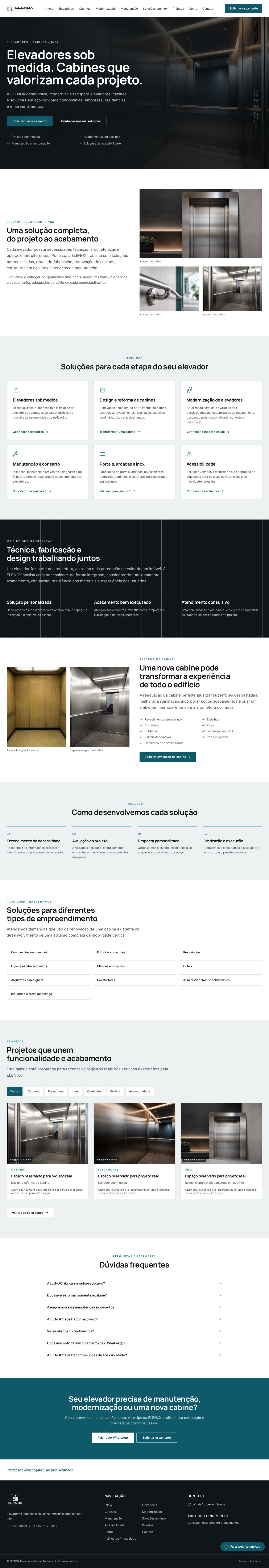 ELENOX — Engenharia Vertical — full page