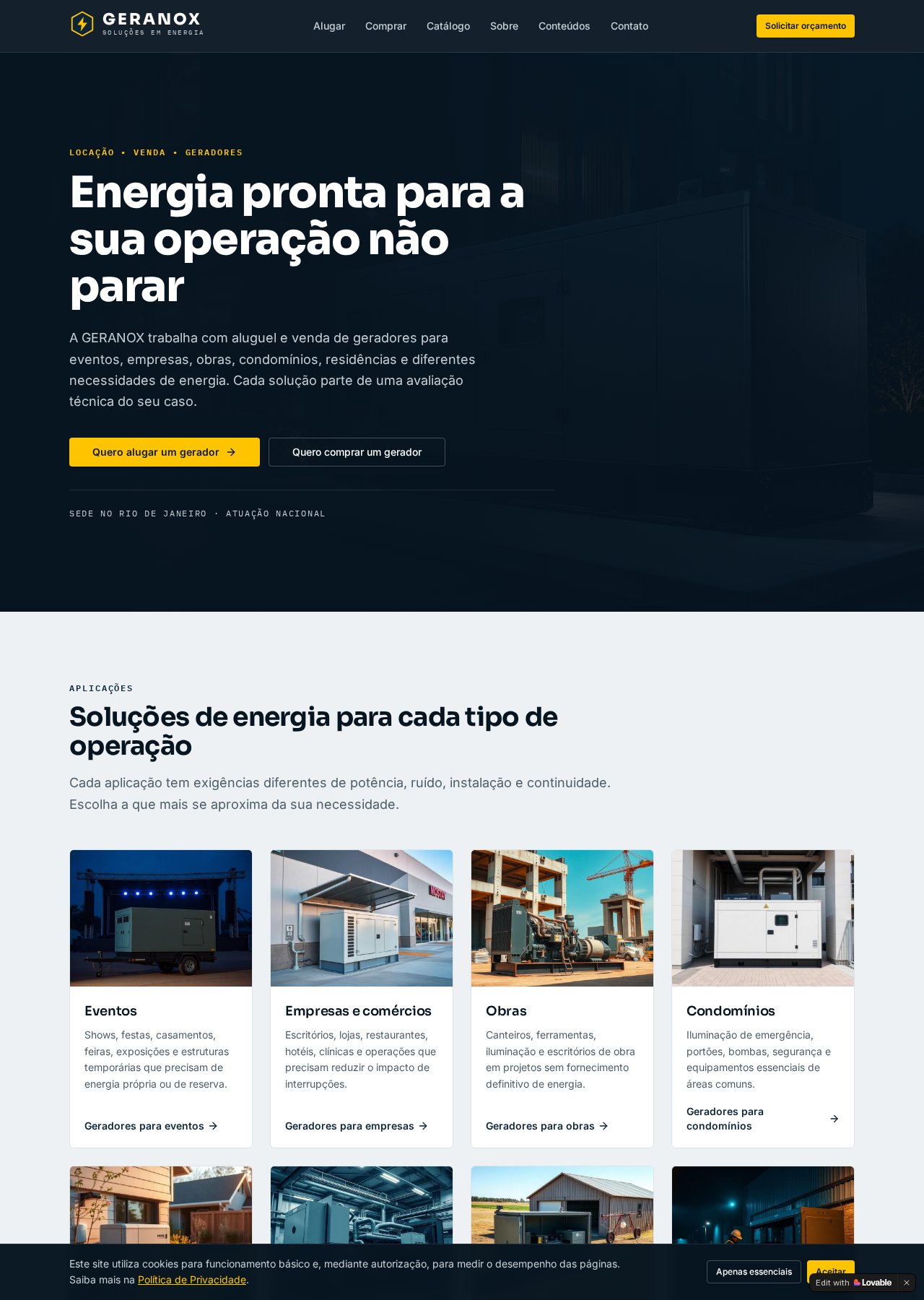 GERANOX — Soluções em Energia